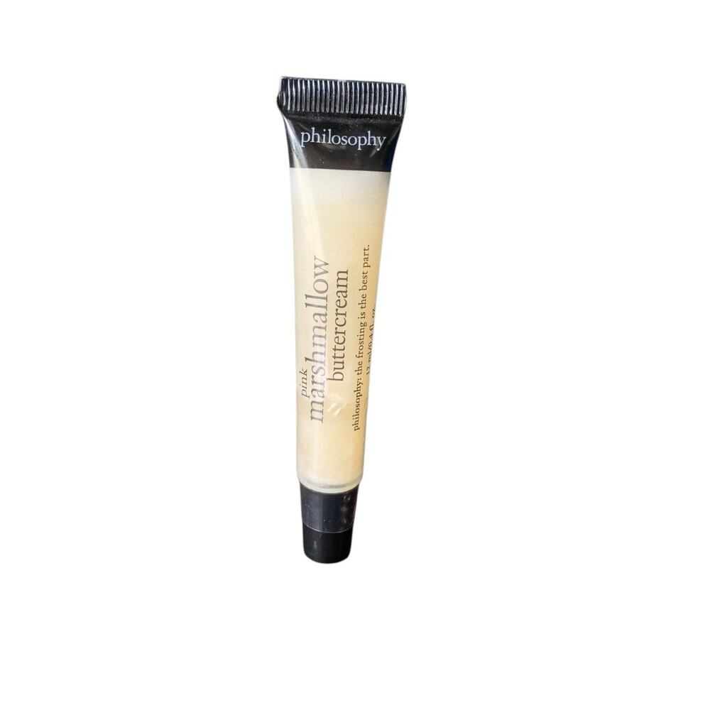 PHILOSOPHY LIP SHINE PINK‎ MARSHMALLOW BUTTERCREAM 0.4 NWOB